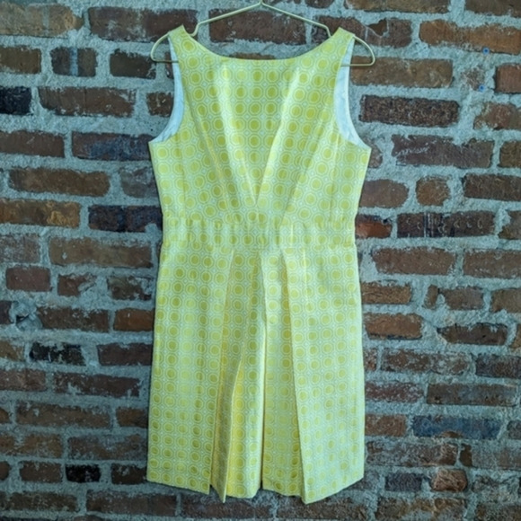 Tommy Hilfiger Size 10 Yellow & White Dress with *POCKETS* - Picture 2 of 14